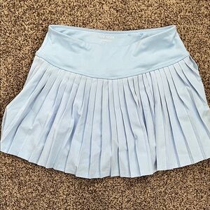 Tek Gear Light Blue Pleated Tennis Skort